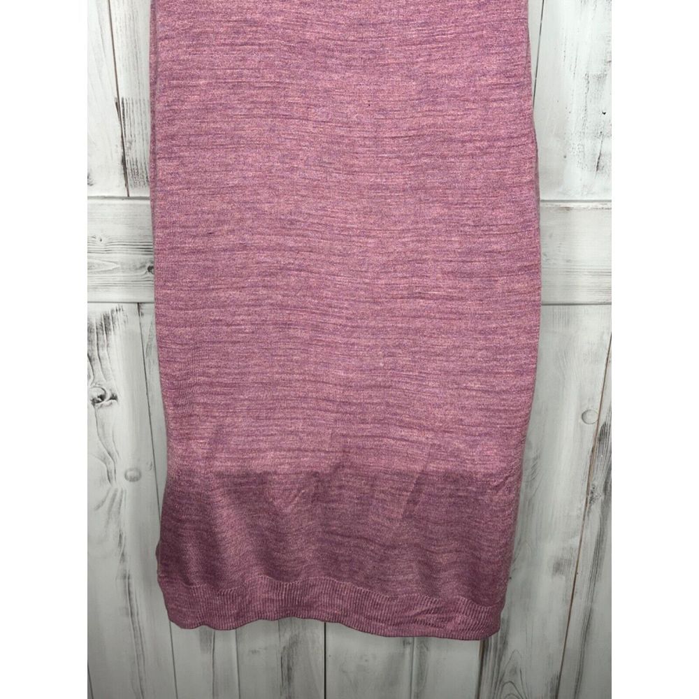 THE LIMITED HEATHERED PURPLE SLEEVELESS V-NECK SOFT LIGHTWEIGHT TUNIC SWEATER XS - Picture 9 of 15
